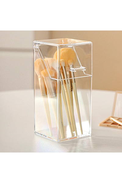 Choice Only boxes 1pc makeup brush storage box, simple and transparent multif...