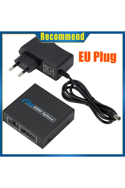 Choice 1080P EU plug HDMI To Dual HDMI Adapter Full HD 1080p Video HDMI-compa...