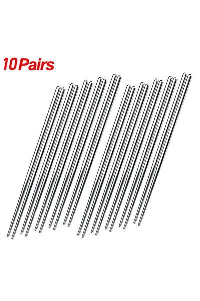 Choice ١٠ أزواج (٢/٥/١٠ أزواج) من عيدان تناول الطعام الصينية المصنوعة من الفو...