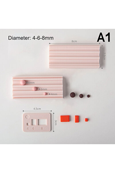Choice6 A1 4-15mm Multi-Size Polymer Clay Ball Maker Bead Rolling Ball Mold C...