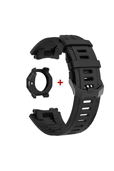 Choice Black Silicone Case + Smart bracelet Wrist Band for T-Rex3 Pro Strap C...