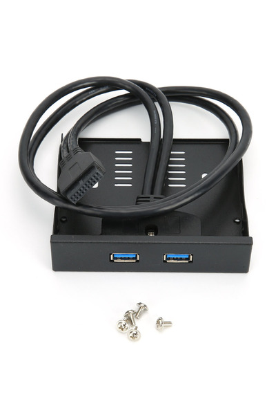 Choice لوحة أمامية سوداء لفتحة الفلوبي، لوحة أمامية للتوسيع، لوحة أمامية USB3...