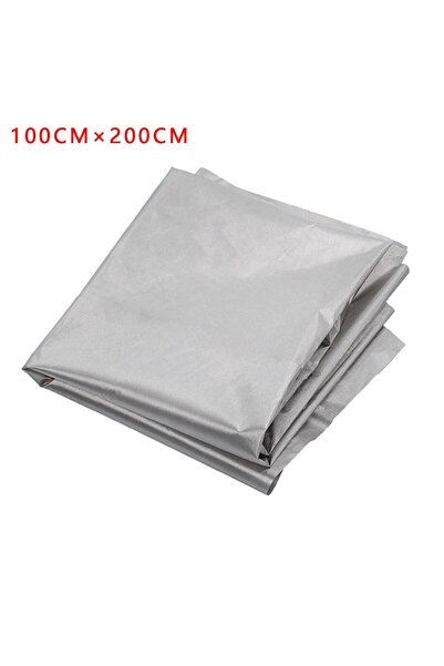 choice2 100CMX200CM 1.5m/1.8m/2m Sunscreen Heat Insulation Double-sided Silve...