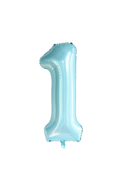 Choice20 40inch light blue 40inch 1st Turquois Rose Gold Silver Big Number Fo...