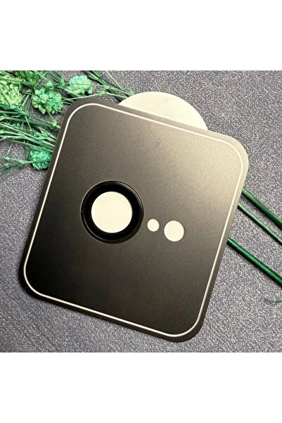 Choice واقي كاميرا معدني أسود لهاتف آيفون 16E، غطاء عدسة كاميرا حلقي + زجاج م...