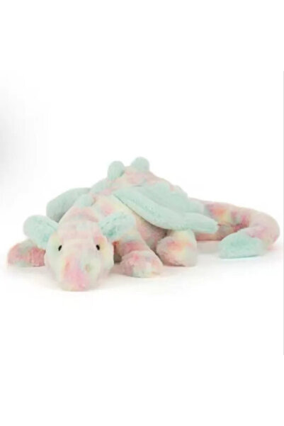 Choice دمى تنين قوس قزح ماتشا من سلسلة التنين الطائر، ألعاب رائعة لتهدئة القط...