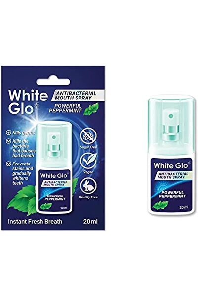 White Glo بخاخ للفم بنكهة النعناع، 1.5 فولت