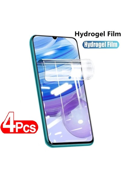 Choice6 4 قطع من فيلم هيدروجيل لهاتف VIVO Y72 5G، 4 قطع من فيلم جل لهاتف VIVO...