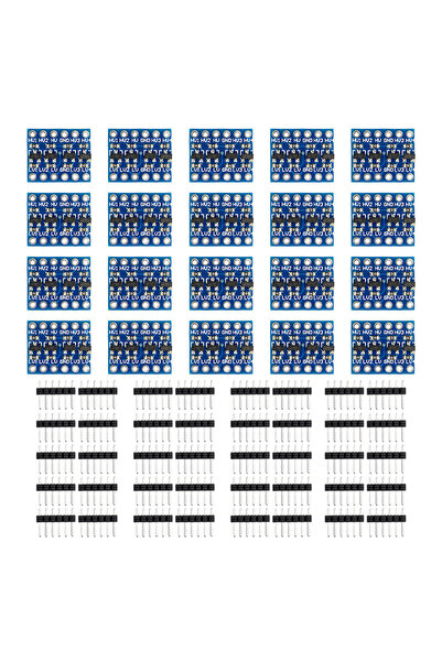 Choice3 20PCS 1-20PCS 4MOS Transistor Level Conversion Module 3V and 5V 4 Cha...