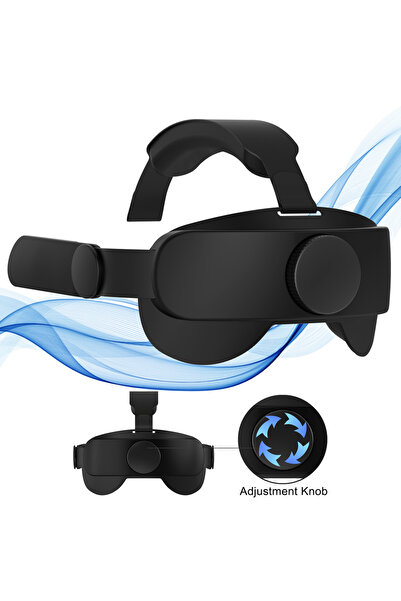Choice black Head Strap Compatible with Oculus Quest 2, Meta Quest 2 Accessor...