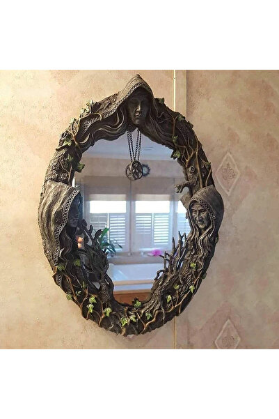 Choice 1PC Celtic Sacred Moon Triple Goddess Mother Maiden Crone Wall Hanging...