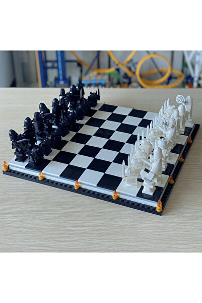 Choice 76392 New MOC 76392 Film Wizard Chess MagicGame Building Blocks Knight...