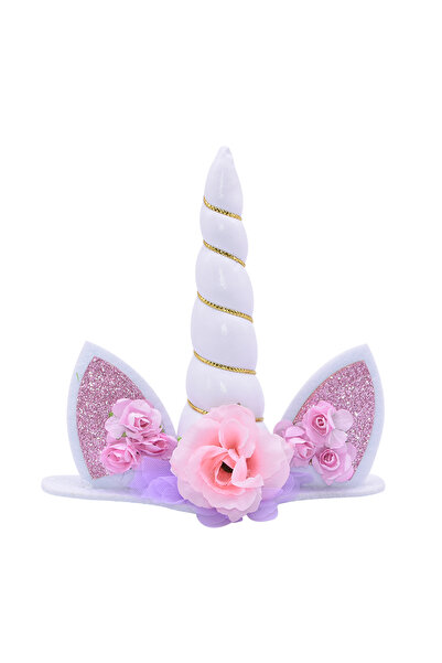 Choice B04 زينة كعكة يونيكورن، لوازم حفلات عيد ميلاد يونيكورن، زينة كعكة عيد ...