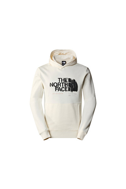 THE NORTH FACE M Graphic Hoodie 3 Men's Casual Sweatshirt NF0A87ETQLI1 Cream