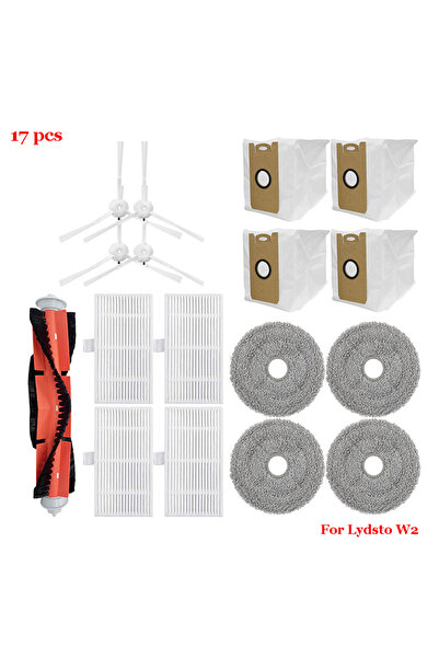 Choice مجموعة من 4 قطع لـ Lydsto W2 / Kyvol Cybovac S60 / AICLE INS-200 كيس غ...