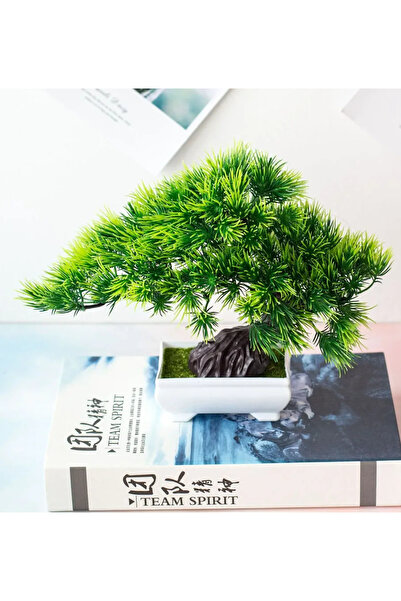 Choice yueyayingkesong قطعة واحدة من نباتات خضراء اصطناعية، شجرة صنوبر بونساي...