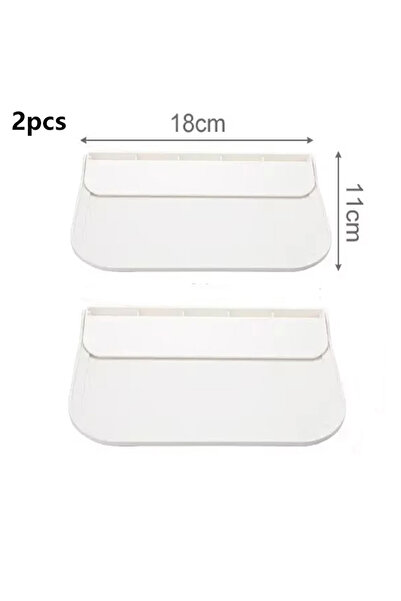 Choice رف حائط قابل للطي مكون من قطعتين، موفر للمساحة، رف تخزين قابل للطي، حا...