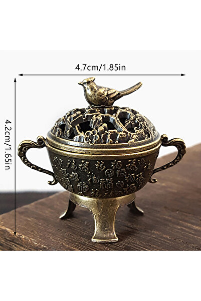 Choice A Magpie Lucky Incense Burner Metal Lotus Incense Burner Incense Holde...