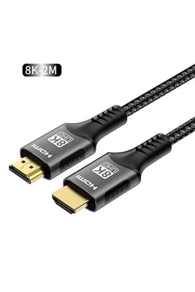 Choice Black 2M 8K HDMI-Compatible 2.1 Cable 8K@60Hz 48Gbps ARC HDCP Ultra Hi...