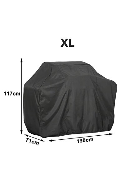 Choice غطاء شواء سميك مقاوم للغبار والماء، مقاس 71×117×190 سم، مناسب للاستخدا...