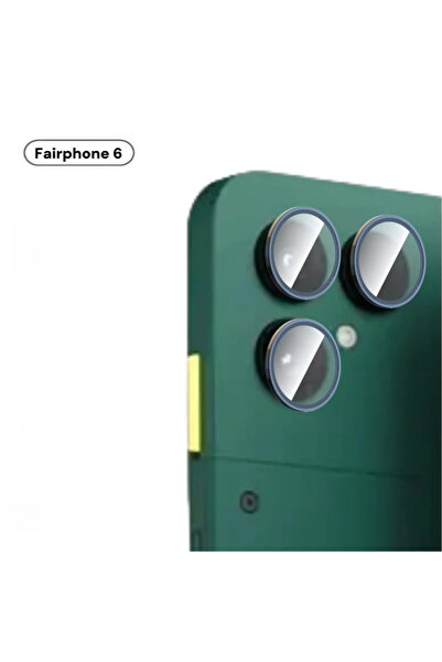 Choice Fairphone 6 Black For Fairphone 6 Camera Protector Aluminum Alloy Glas...