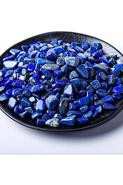 Choice رقائق حجر اللازورد الطبيعي، 7-9 مم، 40 غرام، 3-12 مم، رقائق حجر اللازو...
