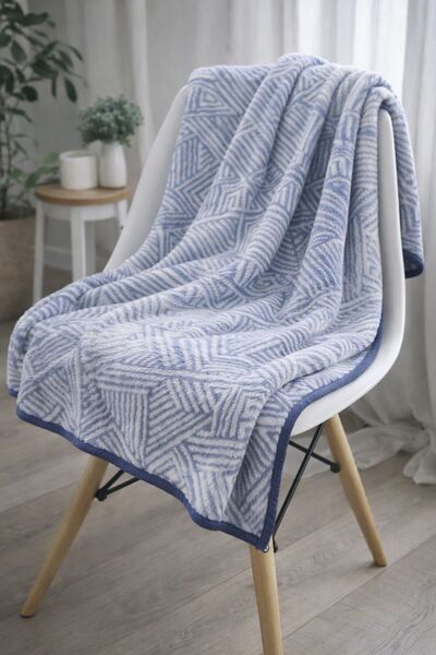 VELLON HOME 130 X 170 Cotton Tv Blanket