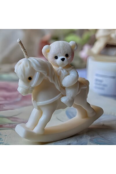 Choice قوالب سيليكون راتنجية على شكل حصان هزاز على شكل دب | قوالب راتنج إيبوك...