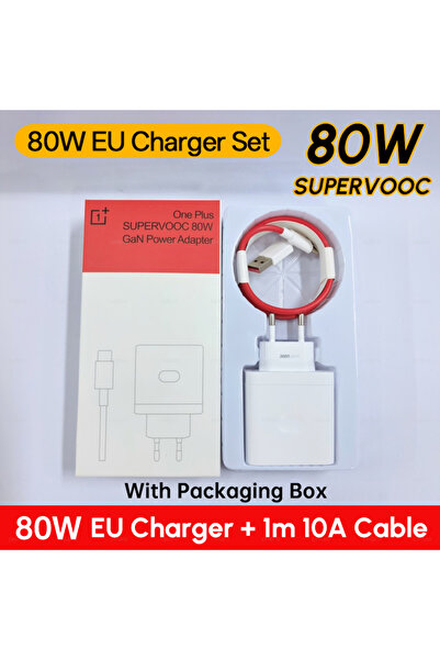 Oneplus 80W EU Charger Set 100W 80W Charger Original USB Adapter SUPERVOOC Ty...