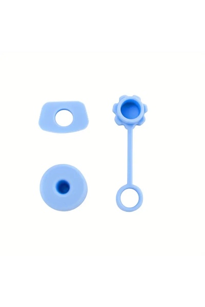 Choice blue 3pcs Silicone spill Proof stopper set For stanley cup 1.0 2.0 40o...