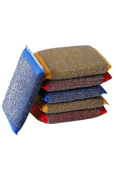 Choice1 Colorful 6Pcs 6Pcs Kitchen Dishwashing Sponge Does Not Hurt Pot Brush...