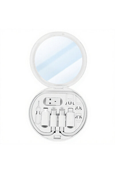 Choice White With Mirror 60W Multi 4-in-1 Fast Charging Data Cable Type-C USB...