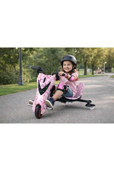 Scooter سكوتر درفت كهربائي 36 فولت ميني للأطفال - مزود ببلوتوث، بوري، ومجموعة...