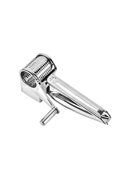 Choice Silver Hand-cranked Cheese Grater Multi-functional Vegetable Chocolate...