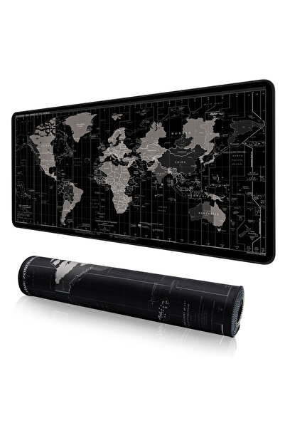 Sumkyle Large Gaming Mouse Pad, Extended Desk Mousepad with Stitched Edges, N...