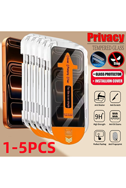 Choice78 ٥ قطع لهاتف آيفون ١٣ FCFK، من ١ إلى ٥ قطع، زجاج مقوى للخصوصية، سهل ا...