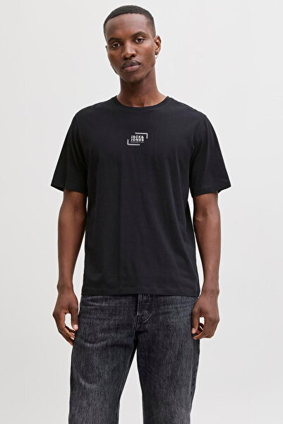 Jack & Jones Crew Neck Logo Printed T-Shirt - Corp