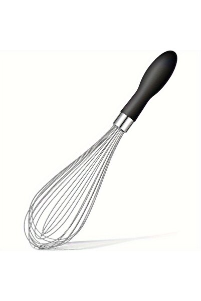Choice Black Baking specific egg beater-Durable Stainless Steel Whisk with Co...