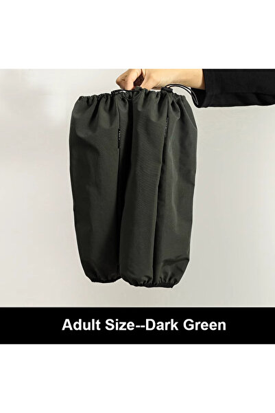 Choice أكمام واقية من الزيت والماء للبالغين، لون أخضر داكن - زوج واحد، مزودة ...