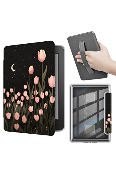 Choice RS23CV 2024 6 inch YuJinXiang Clear Back Smart Case For New Kindle Pap...