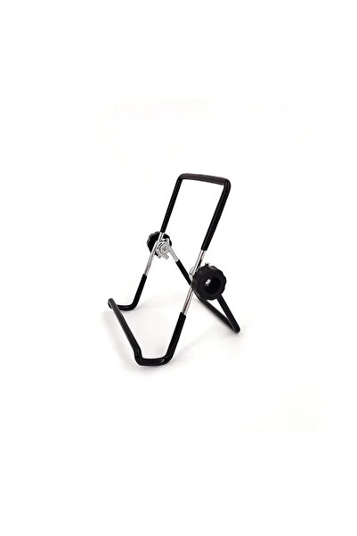 Choice Small Black Portable Metal Tablet Stand Mount Foldable Desk Flexible P...