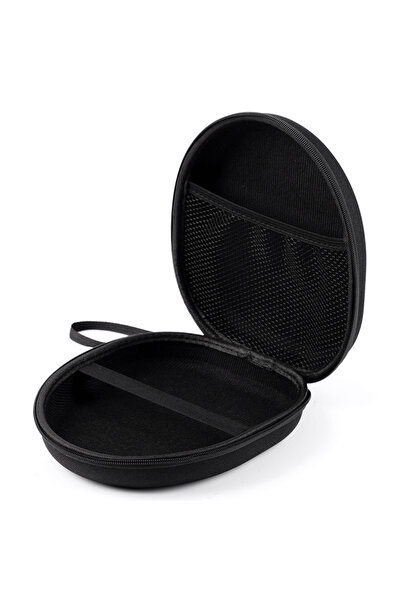 Choice Black EVA Black Headphone Carrying Case Shockproof Headset Pouch Handh...