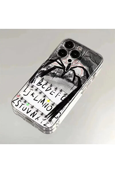 Choice جرابات هواتف بتصميم حروف غريبة من الألف إلى الياء، مناسبة لهواتف آيفون...