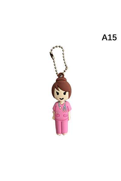 Choice A15 قطعة واحدة فتاحة زجاجات أمبولات PVC سلسلة مفاتيح قاطع على شكل حقنة...