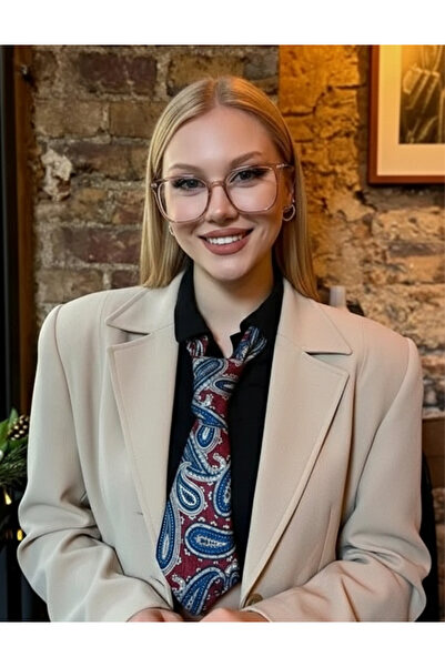 BluePepper Bamboo |   Blue Light Protection Screen Glasses Glass Replaceable Unisex Stylish Modern Framed Glasses