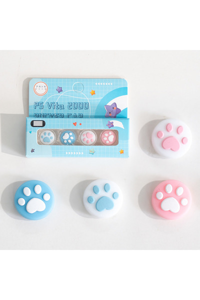 Choice BP 4pcs Silicone Thumbstick Grip Cover For Psvita PSV1000/2000 Console...