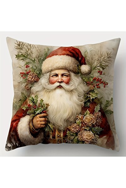Choice 45X45cm One Side 1PC Vintage Christmas Throw Pillow Covers - Single-Si...
