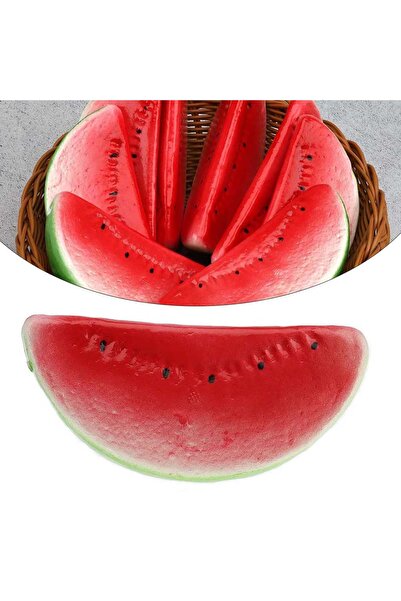 Choice 1pcs Simulation Watermelon Foam Fruit Model Decoration Cross-border Ph...