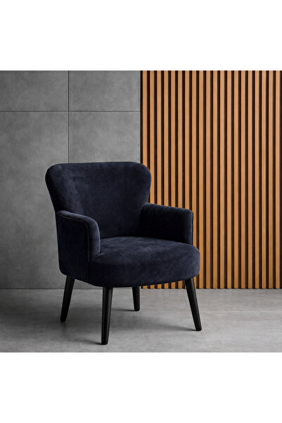 WATERYBROOK Welsoft Berjer Tekli Koltuk – Demonte Siyah Ahşap Ayak – 12 Renk ...