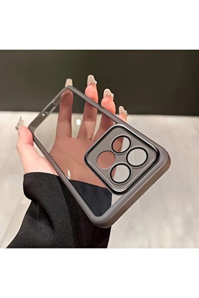 Choice جراب هاتف ناعم شفاف أسود لهاتف Moto G86 Power 5G، متوافق مع هواتف Edge...